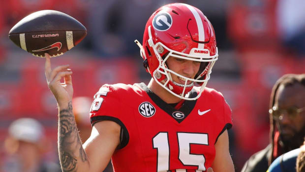 Georgia quarterback Carson Beck